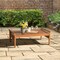 Alaterre Furniture Stamford Eucalyptus Wood Outdoor Rectangle Coffee Table ANSF03EBO - alternate 7